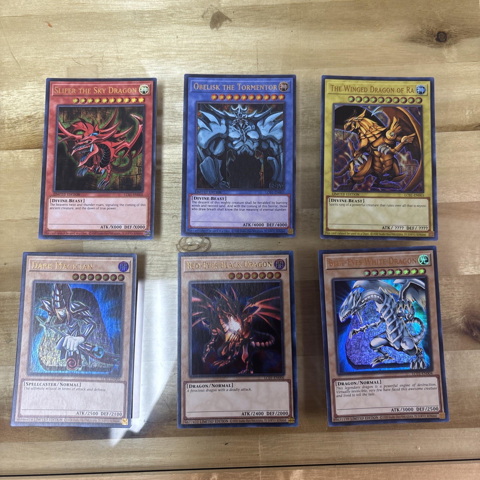 Yu-Gi-Oh TCG Set of Egyptian God Cards (Obelisk, Ra, Slifer) Legendary... Yu-Gi-Oh TCG Set of Egyptian God Cards (Obelisk, Ra, Slifer) Legendary...