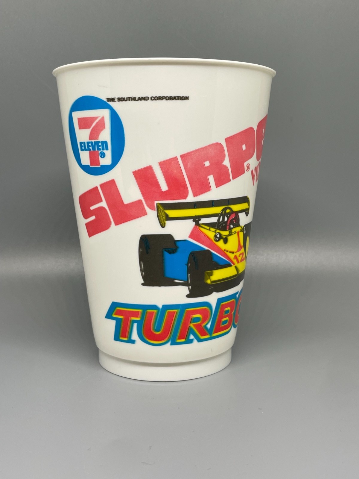 Vintage 7-11 7-Eleven Slurpee Video Cup 1980 1981 1982:  TURBO