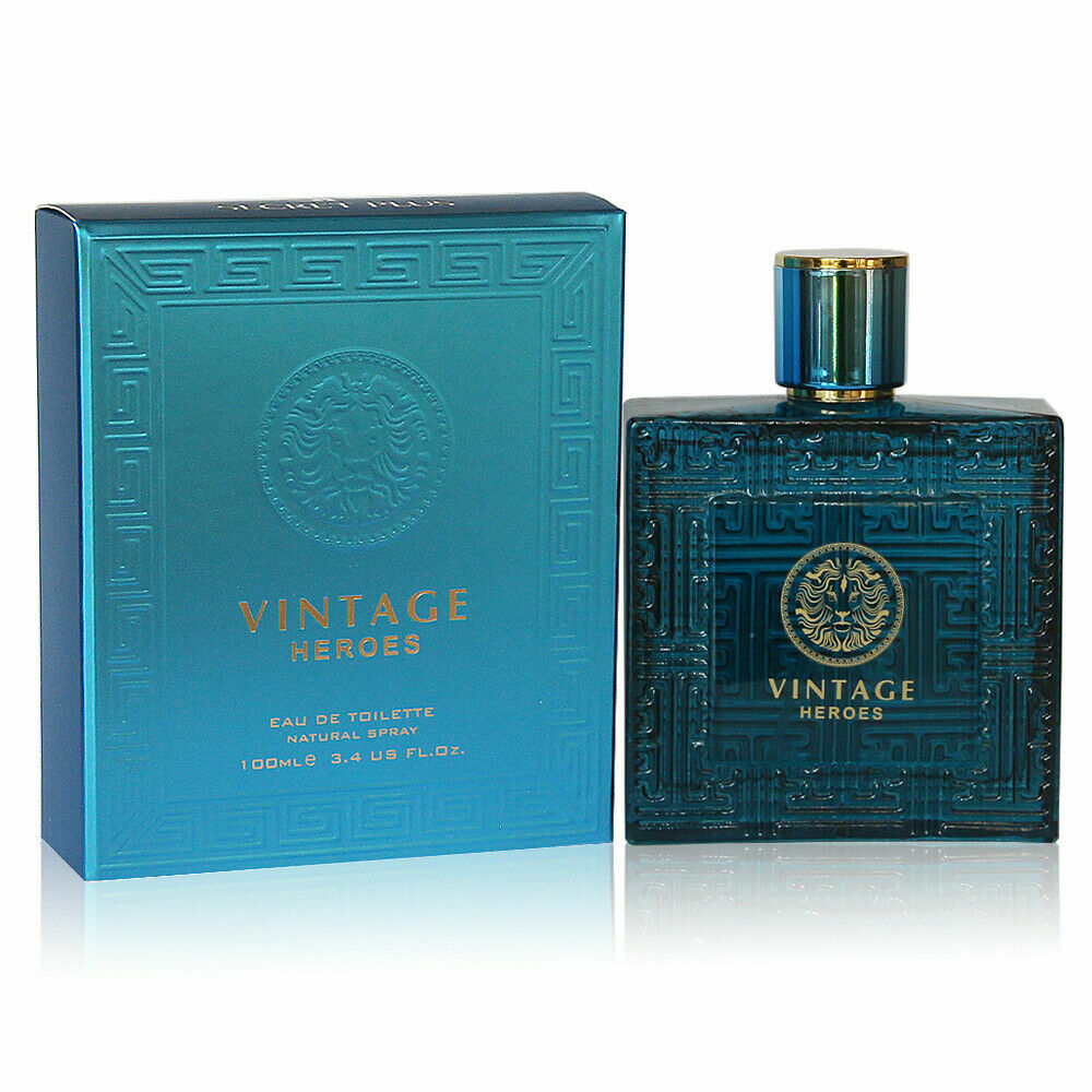 Vintage Heroes by Secret Plus Eau de Parfum EDP for Men 3.4 oz 100 ml NEW IN BOX