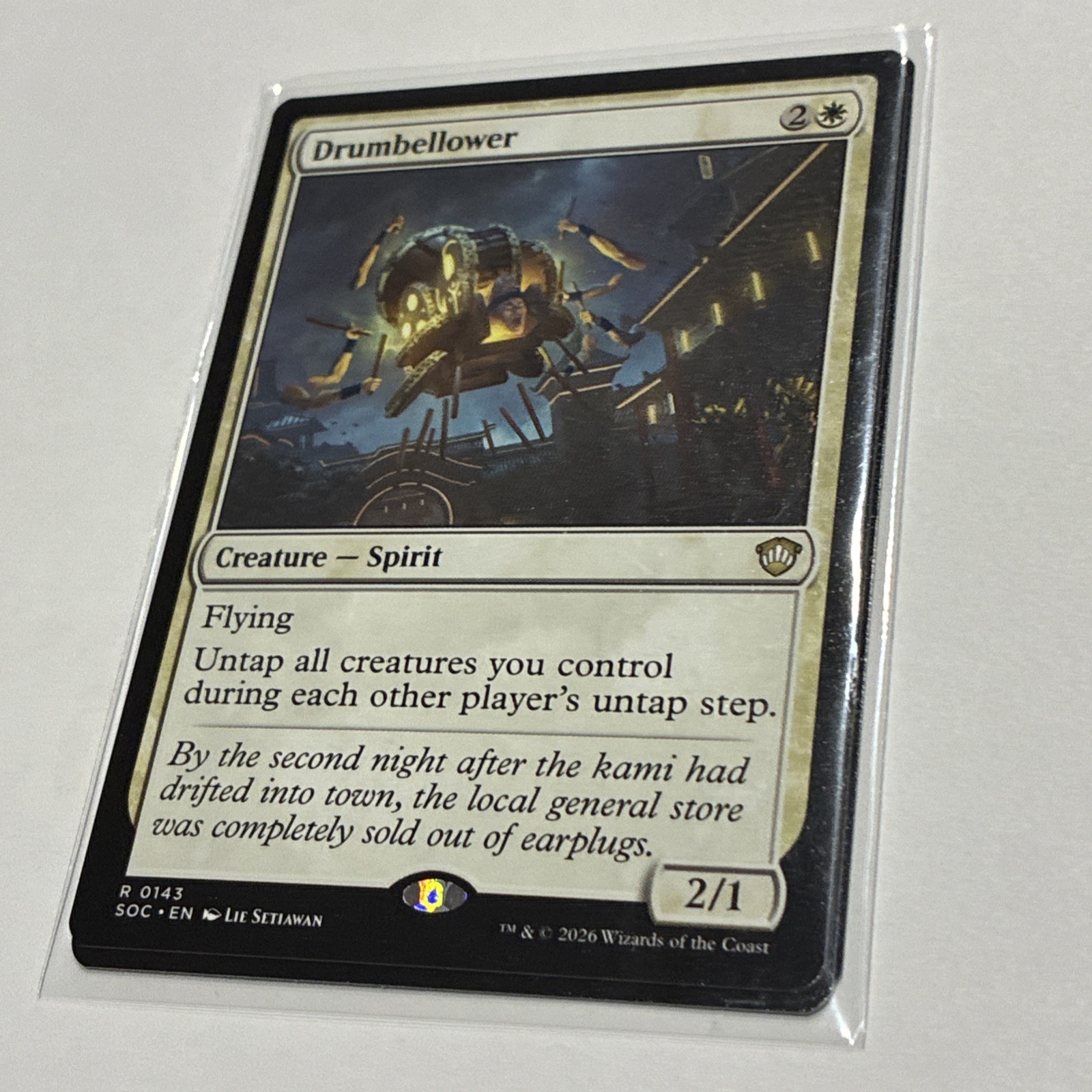Drumbellower - 143 - NM - Secrets of Strixhaven - MTG Drumbellower - 143 - NM - Secrets of Strixhaven - MTG