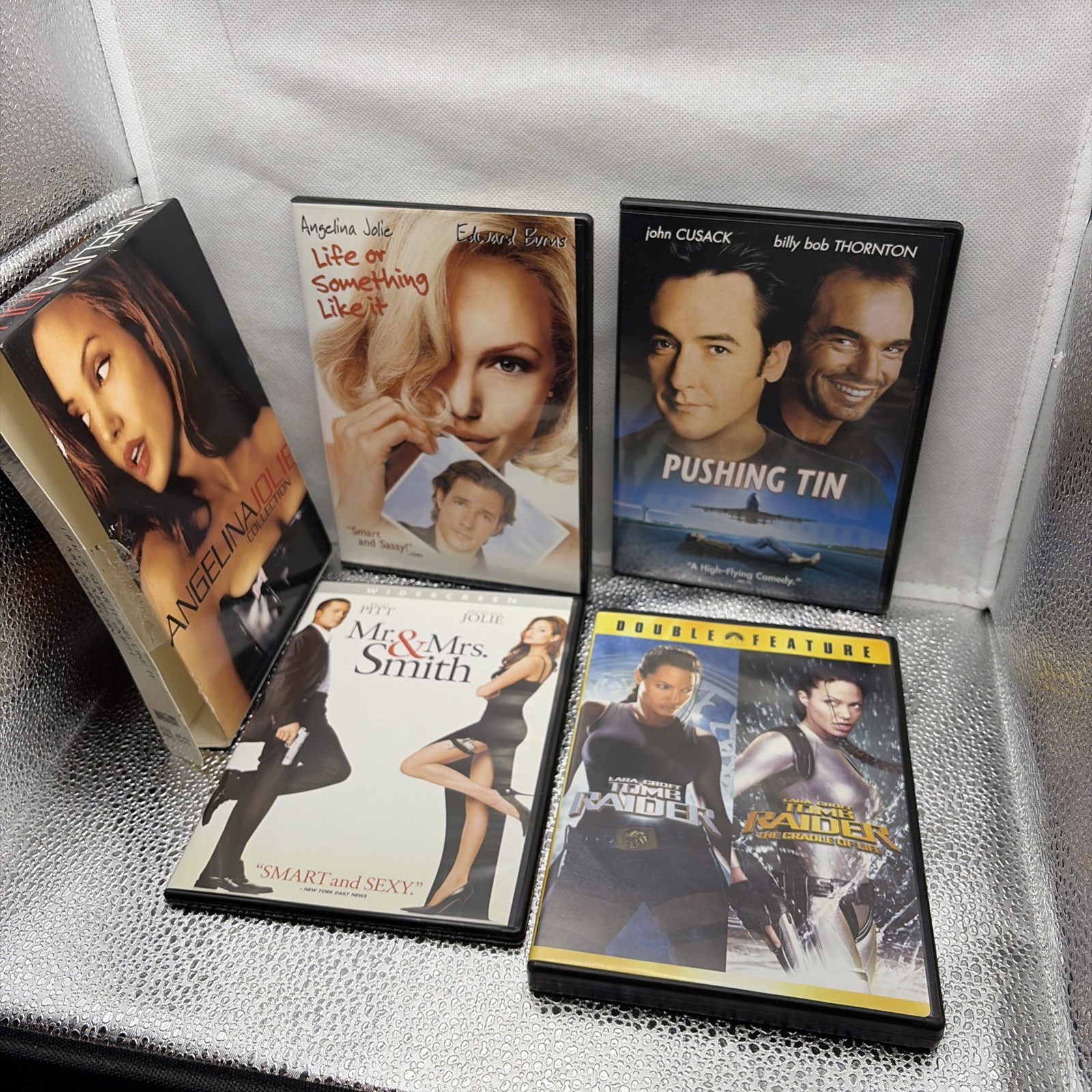 Angelina Jolie Movies DVD Lot Angelina Jolie Movies DVD Lot