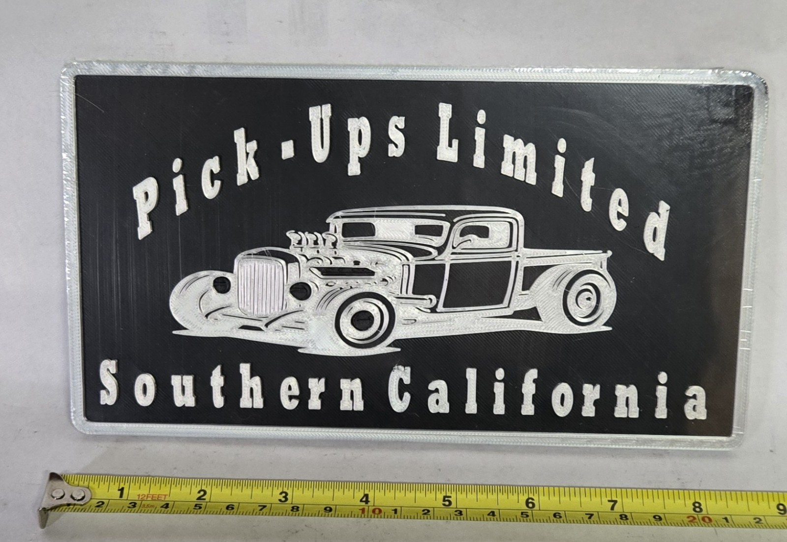 Collectable Pick - Up Limited Southern California car Plaque Sign Collectable Pick - Up Limited Southern California car Plaque Sign