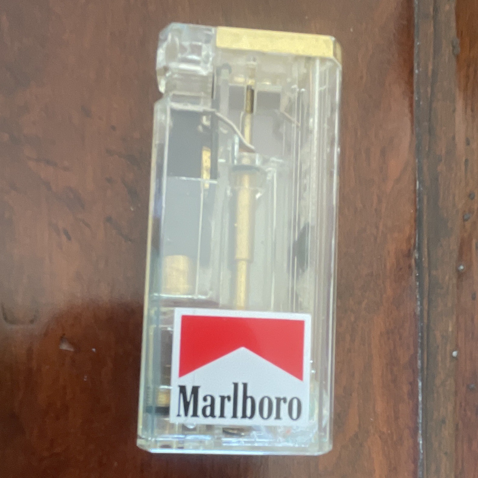 1992 Marlboro “Party” Translucent Butane Clear Plastic Pocket Lighter 1992 Marlboro “Party” Translucent Butane Clear Plastic Pocket Lighter