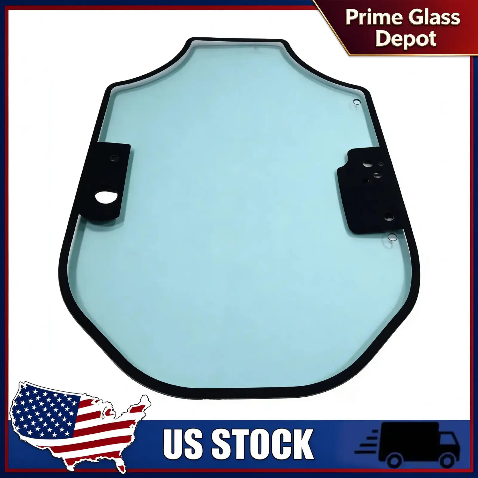 345-6230 Cab Front Door Glass for CAT Caterpillar Skid Steer 259D 279D 226D 236D