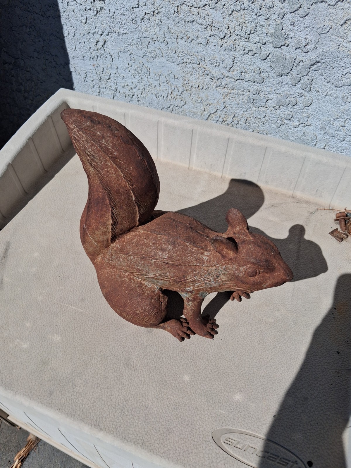 Vintage Japanese Meiji Style Cast Metal Squirrel Figurine 9 Vintage Japanese Meiji Style Cast Metal Squirrel Figurine 9