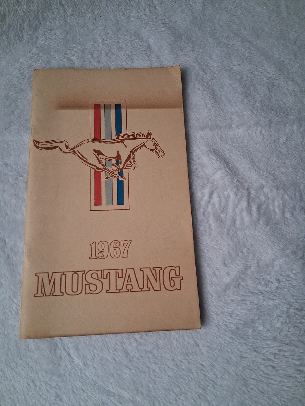 1967 Mustang Factory Original Owners Manual  1st Edition Great Condition