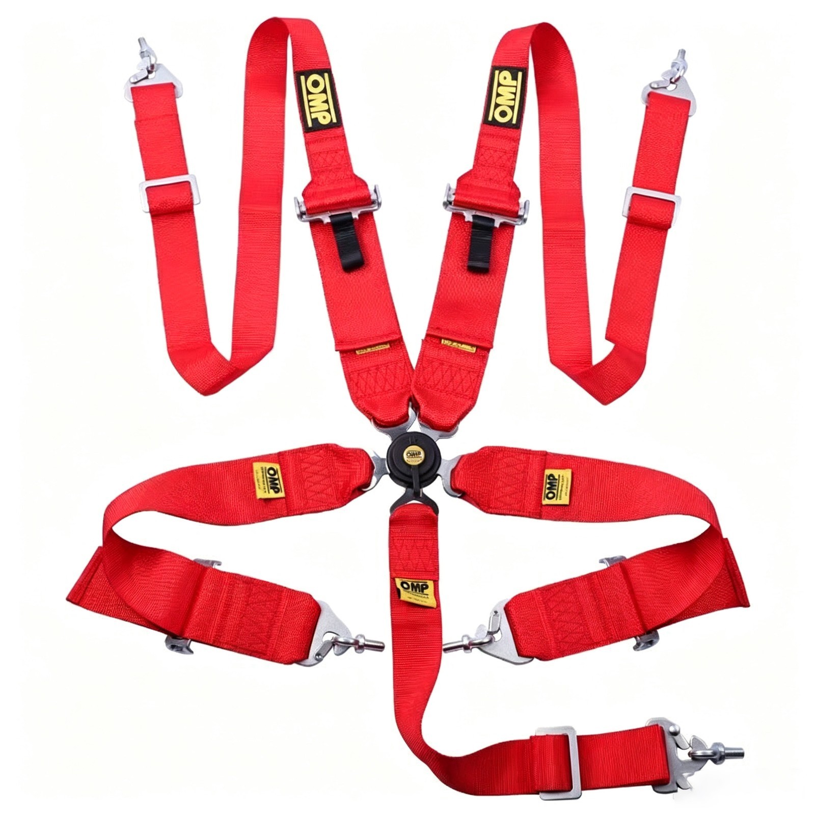 OMP 5 Point New Camlock Quick Release Car Seat Belt Harness Racing Universal 3