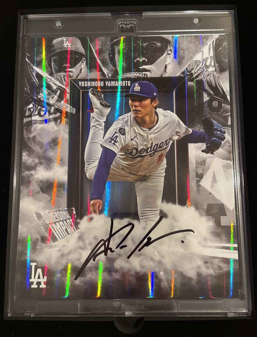 2026 Yoshinobu Yamamoto Autographed 8 2026 Yoshinobu Yamamoto Autographed 8