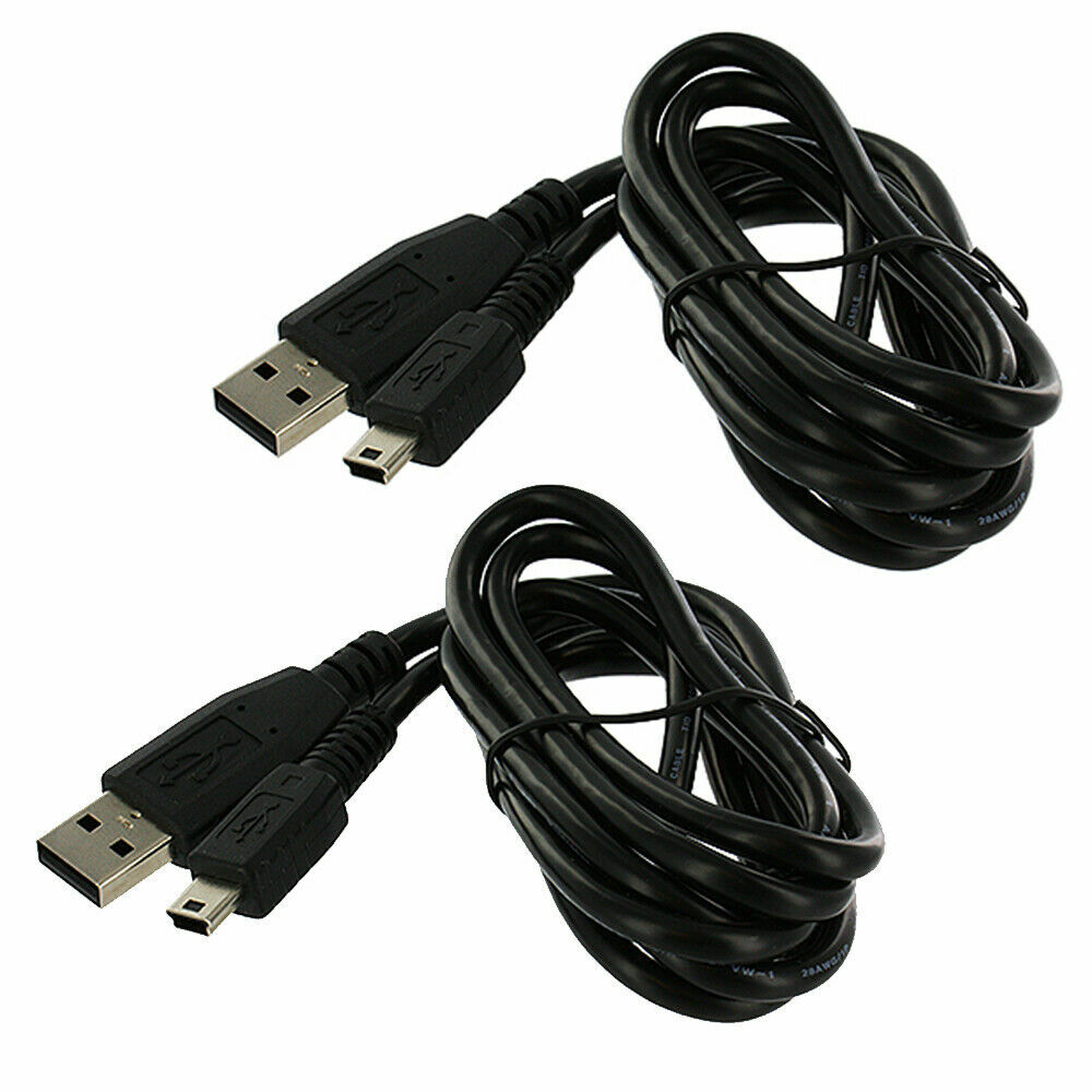2 x 3FT For Sony Playstation 3 PS3 Wireless Controller USB Charging Cord Cable 2 x 3FT For Sony Playstation 3 PS3 Wireless Controller USB Charging Cord Cable
