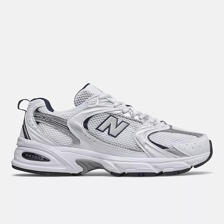 🔥NO IMPORT FEE NewBalance530 Classics Unisex\'s Shoes White/Natural Indigo, NEW 🔥NO IMPORT FEE NewBalance530 Classics Unisex\'s Shoes White/Natural Indigo, NEW