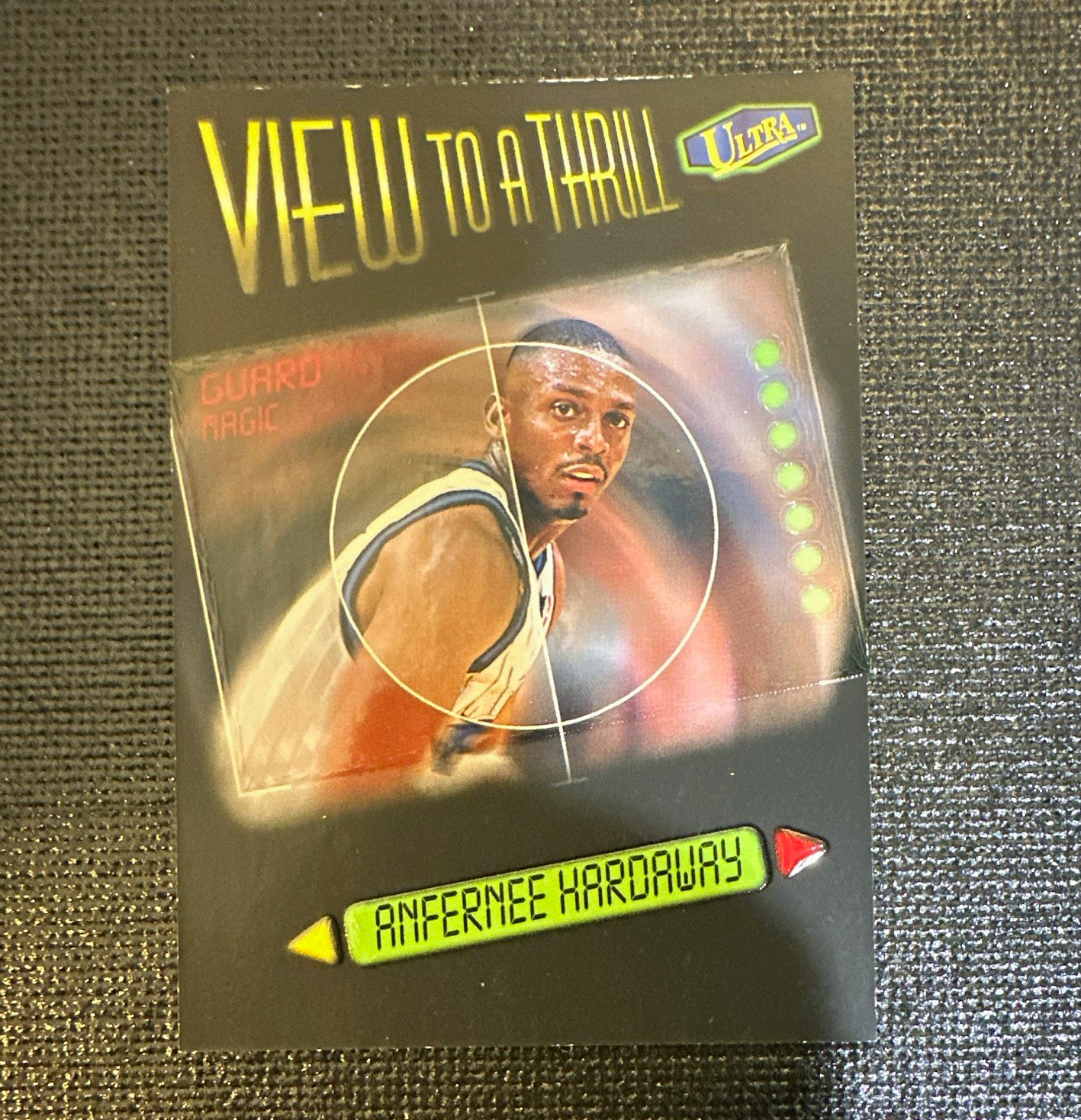 1997-98 Fleer Ultra View to a Thrill Insert Anfernee Hardaway #7/15 VT