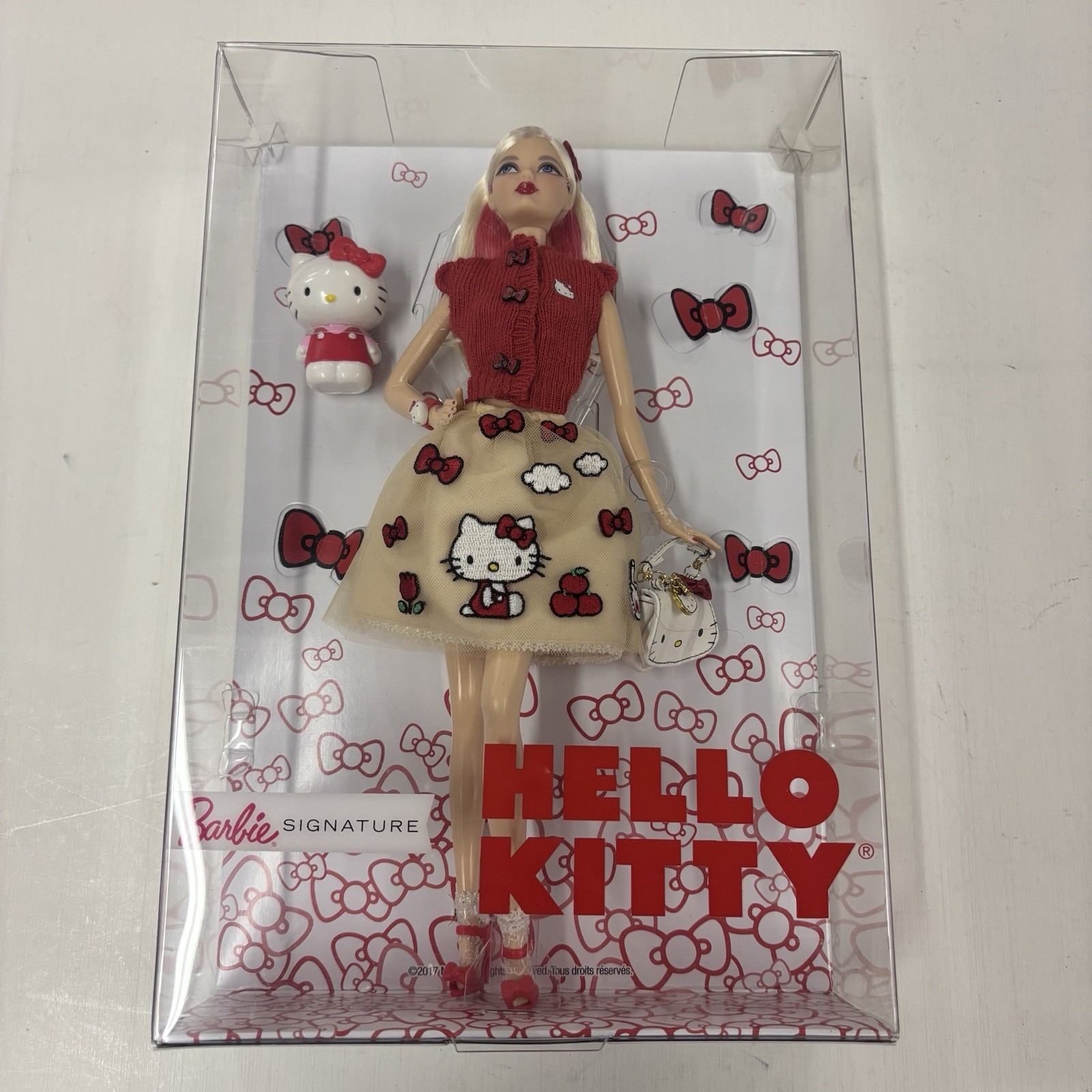 Limited Edition Barbie Signature Hello Kitty Doll Damaged Packaging Limited Edition Barbie Signature Hello Kitty Doll Damaged Packaging