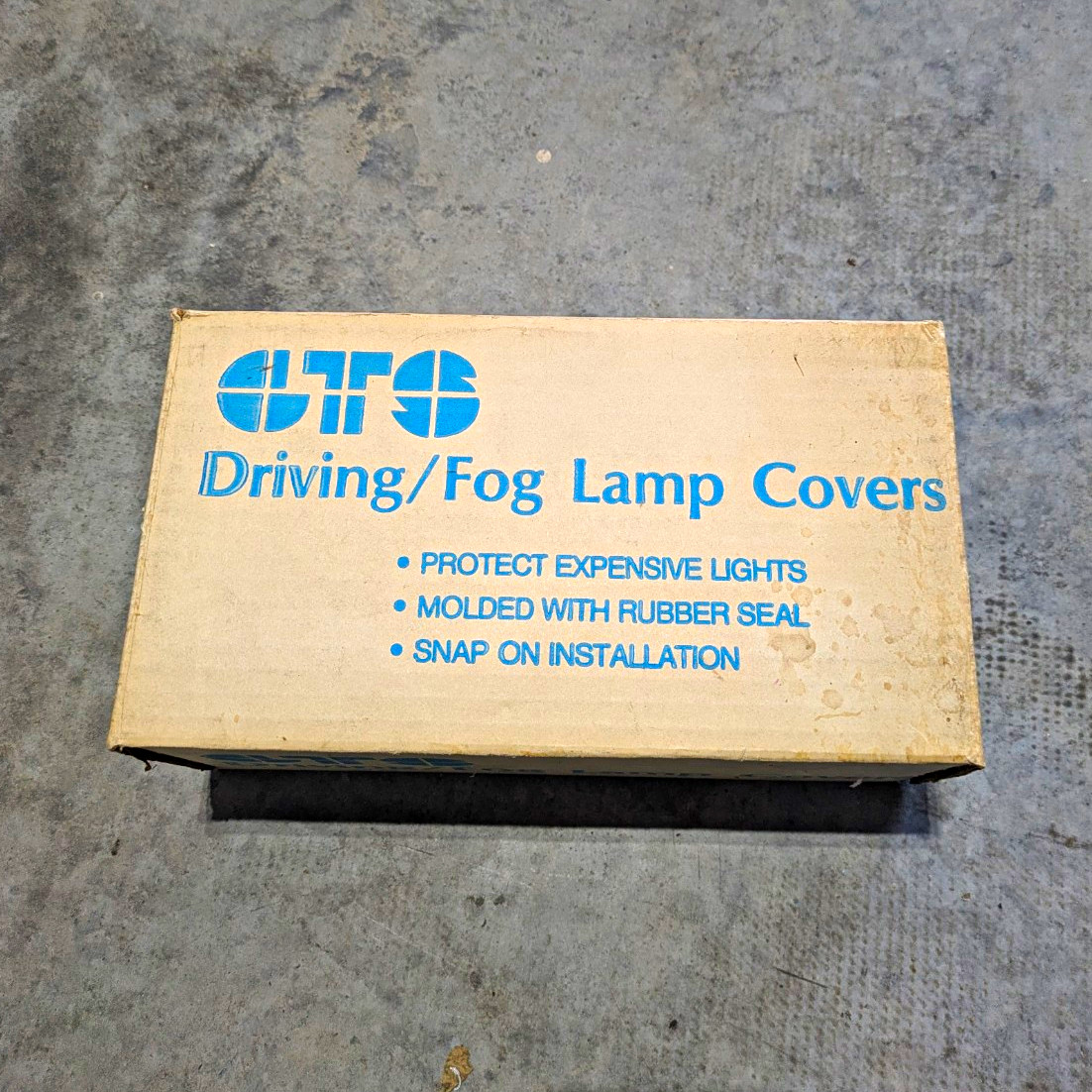 GT Styling Foglight Covers 6x3.5 Smoked Vintage NOS Pair GT Styling Foglight Covers 6x3.5 Smoked Vintage NOS Pair