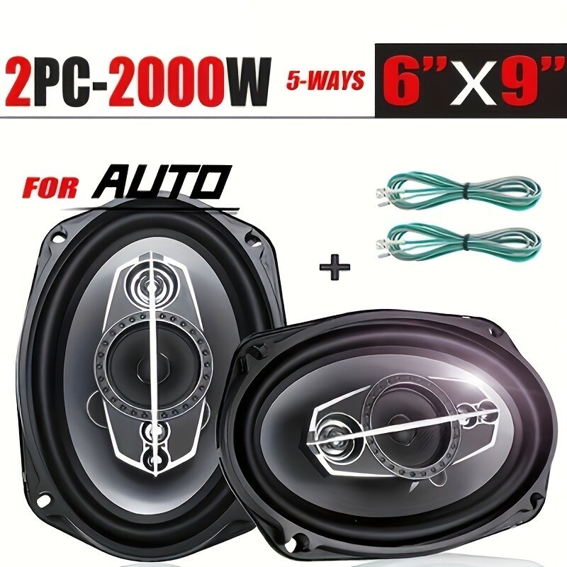 6x9'High-Fidelity Coaxial Car Speaker2000W Full Range Upgrade Car's Audio System 6x9'High-Fidelity Coaxial Car Speaker2000W Full Range Upgrade Car's Audio System