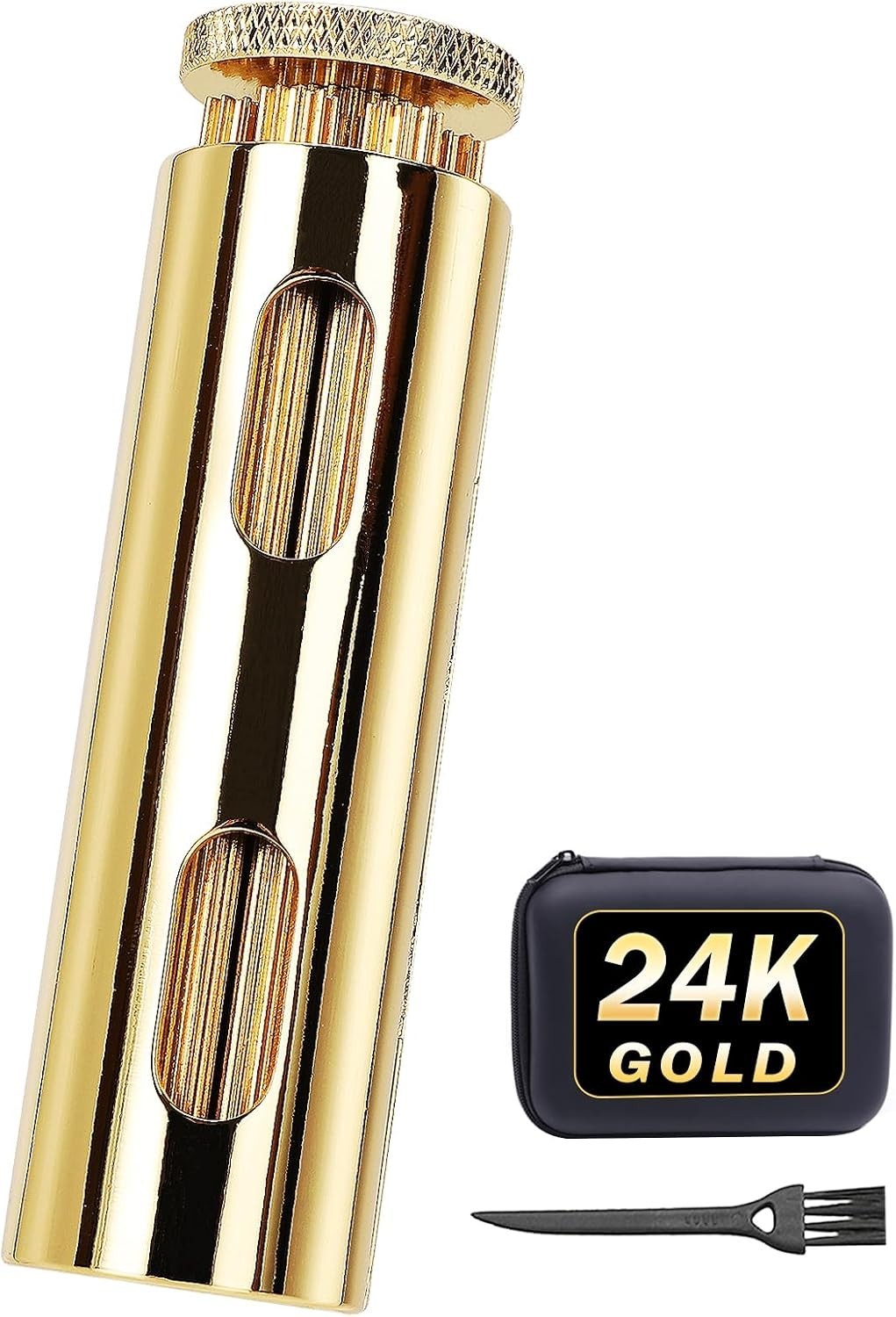 Luxury 24K Gold Vintage Roller with Perfect Gearing - A Decor Masterpiece