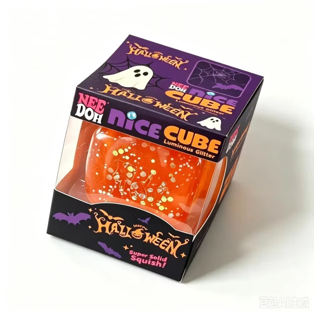 Nee-Doh-Halloween Nice Cube , Spooky Squish Schyling Halloween Squishy Nee-Doh-Halloween Nice Cube , Spooky Squish Schyling Halloween Squishy