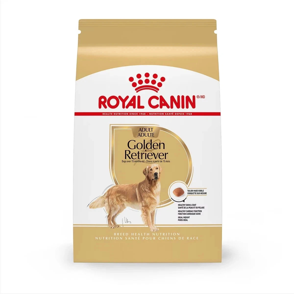 Royal Canin Breed Health Nutrition Golden Retriever Adult Dry Dog Food, 30-lb Royal Canin Breed Health Nutrition Golden Retriever Adult Dry Dog Food, 30-lb