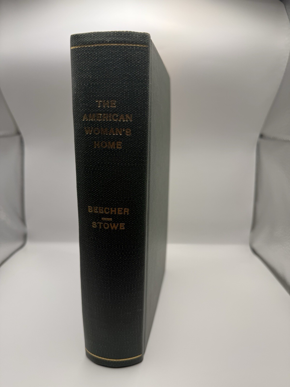 Rare Vintage 1869 The American Woman\'s Home Hardcover By Beecher & Stowe Rare Vintage 1869 The American Woman\'s Home Hardcover By Beecher & Stowe