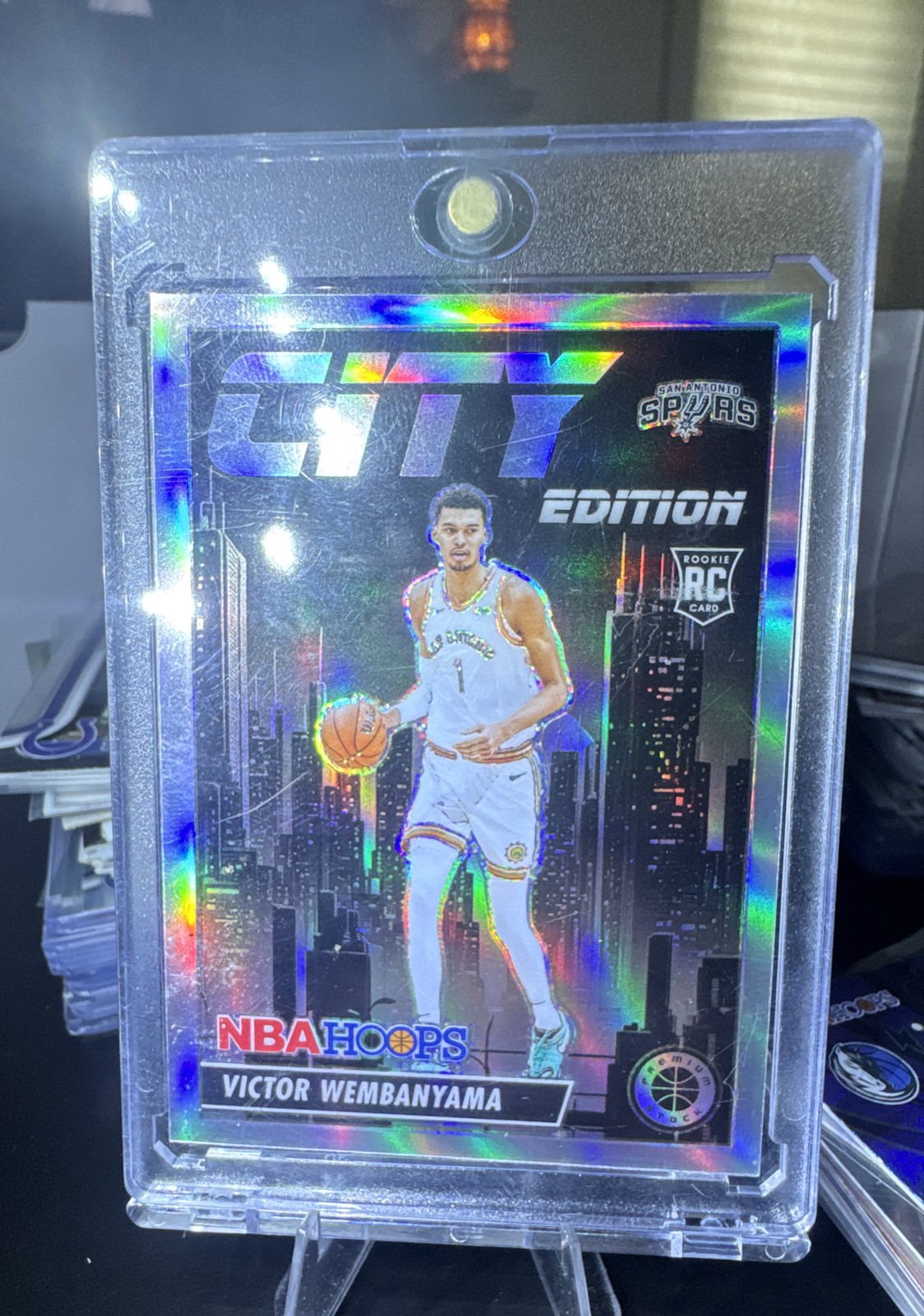 2023-24 Premium Stock - City Edition Victor Wembanyama Chase 5/20 2023-24 Premium Stock - City Edition Victor Wembanyama Chase 5/20