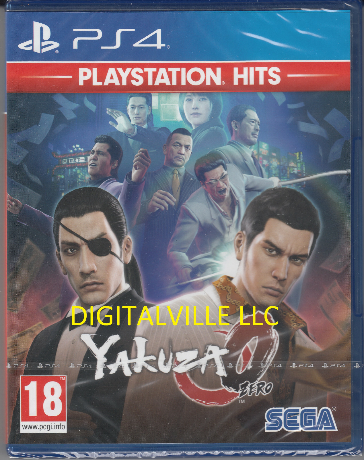 Yakuza 0 Zero PS4 Brand New Factory Sealed