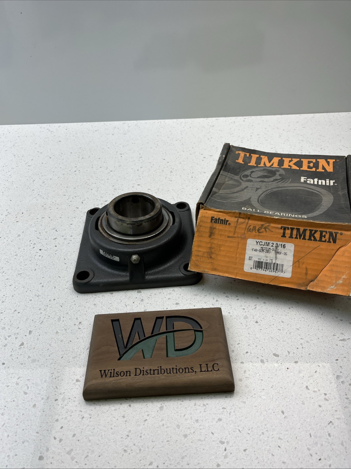 Timken YCJM 2-3/16 Medium Duty 4Bolt Flange Bearing 2-3/16 YCJM Industrial NOS Timken YCJM 2-3/16 Medium Duty 4Bolt Flange Bearing 2-3/16 YCJM Industrial NOS