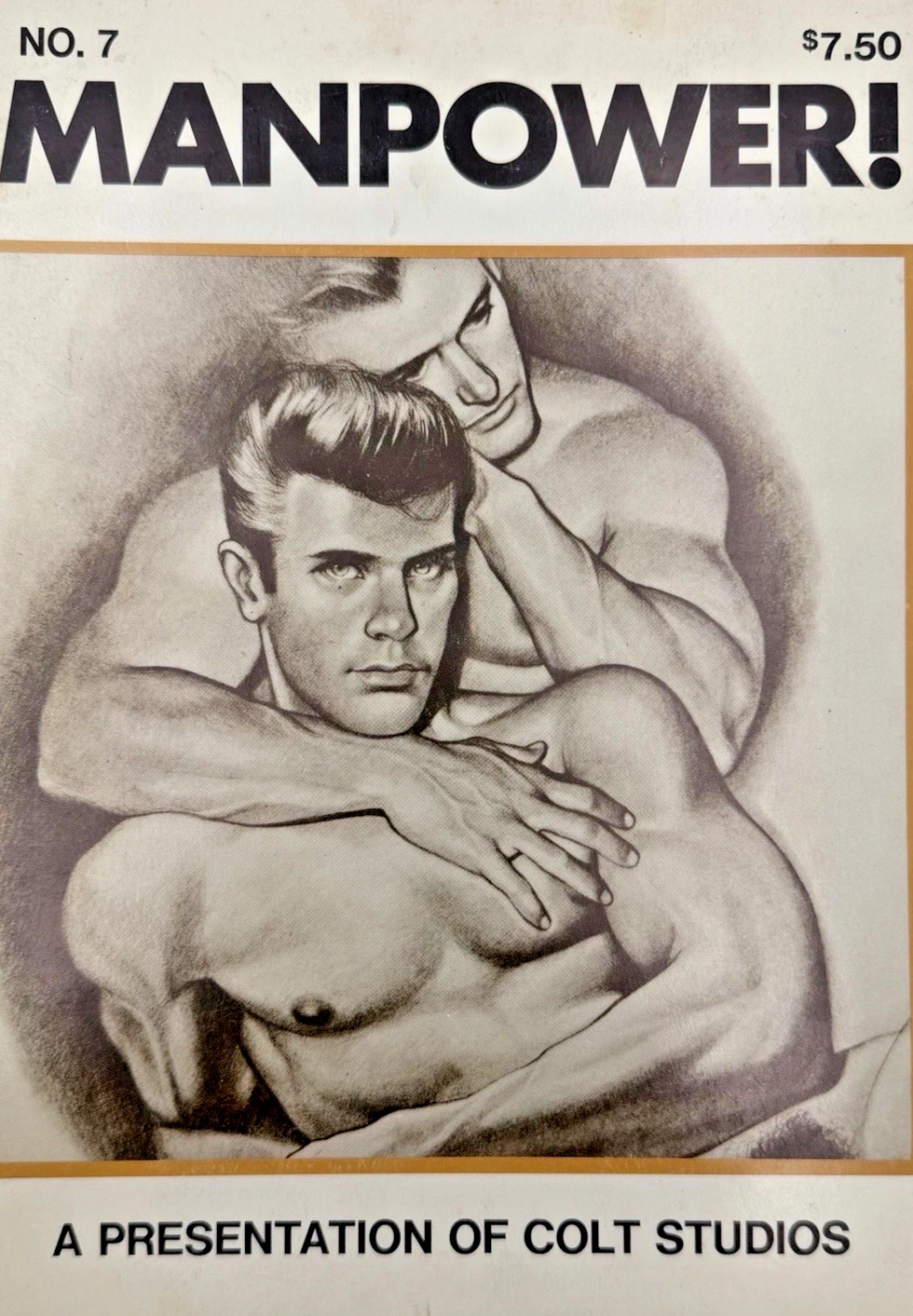Colt Magazine MANPOWER #7 - The Art Of RIP COLT Colt Studios. RARE, VINTAGE Colt Magazine MANPOWER #7 - The Art Of RIP COLT Colt Studios. RARE, VINTAGE