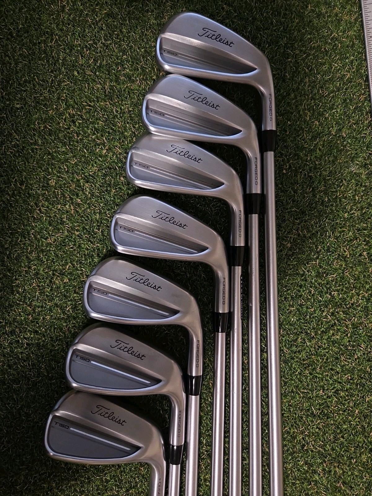 TITLEIST 2025 T150 FORGED IRON SET 4-PW KBS TOUR C TAPER 130X STEEL EXTRA STIFF TITLEIST 2025 T150 FORGED IRON SET 4-PW KBS TOUR C TAPER 130X STEEL EXTRA STIFF