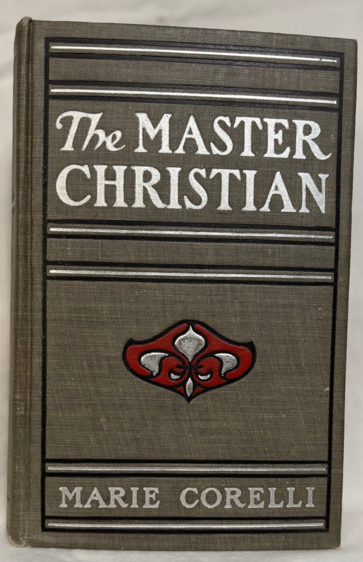 The Master-Christian Marie Corelli 1900 Dodd Mead Antique Hardcover
