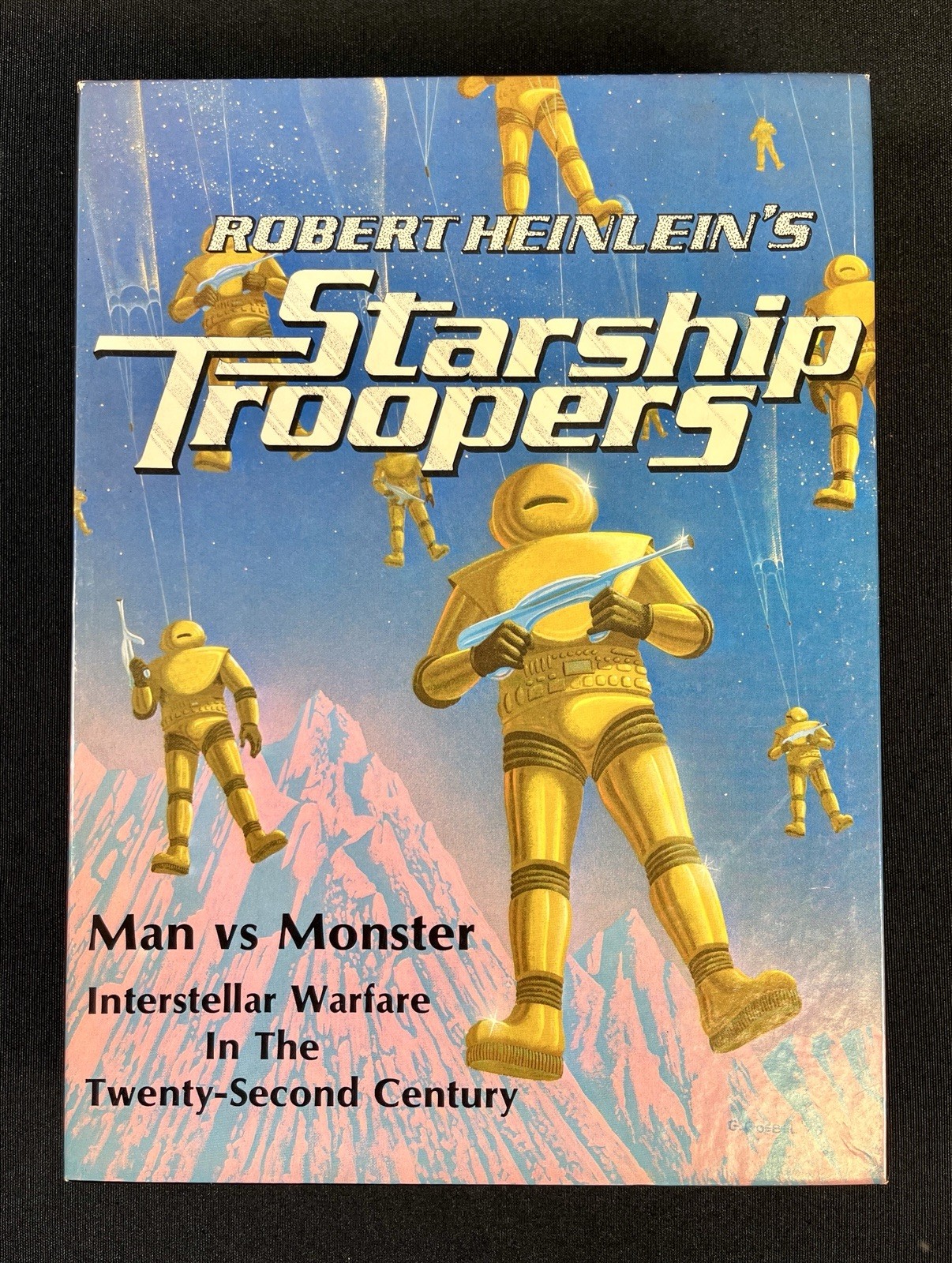 Vintage 1976 Robert Heinlein\'s Starship Troopers Complete Game Avalon Hill #820