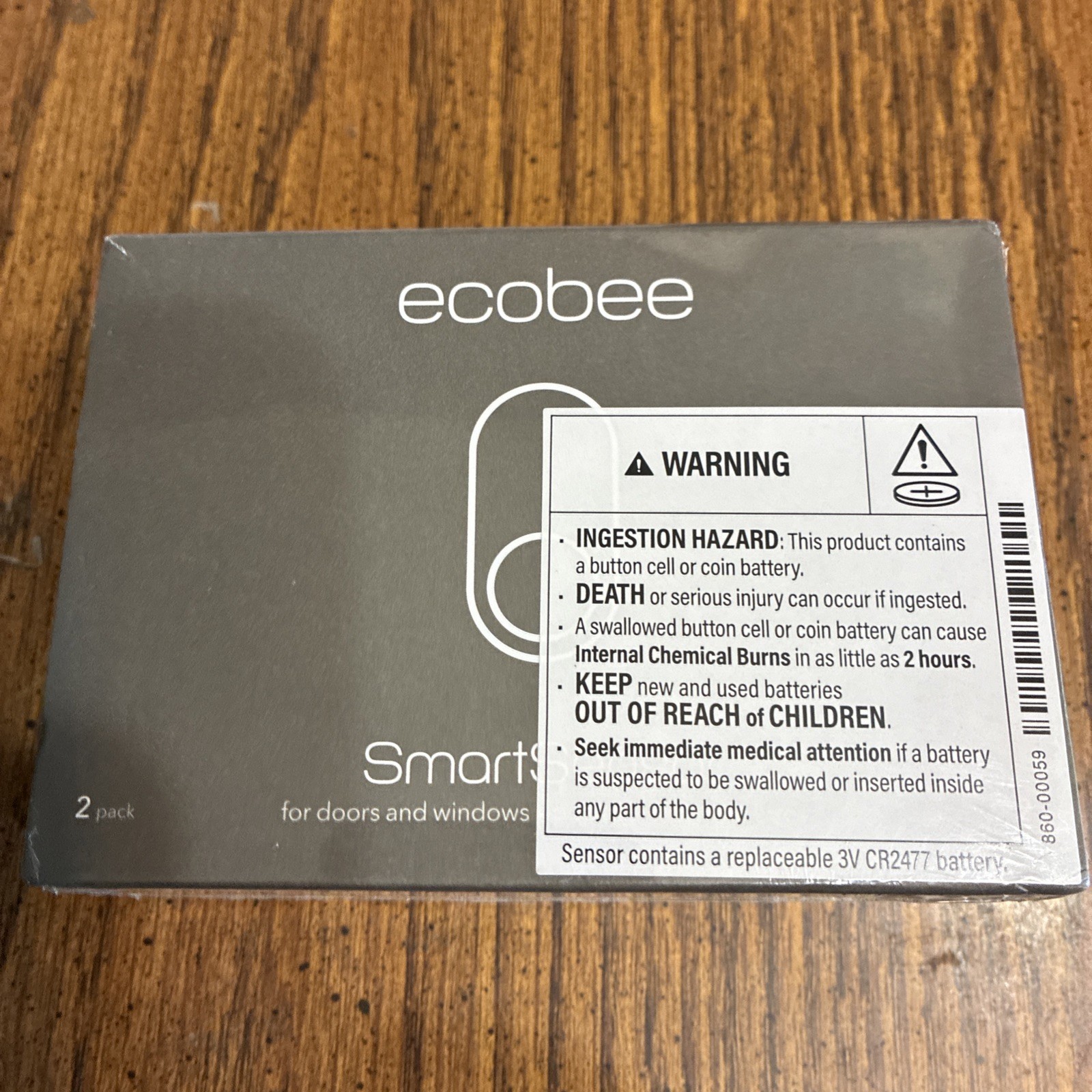 ecobee SmartSensor for Doors & Windows 2 Pack EB-DWSHM2PK-01 Home Security ecobee SmartSensor for Doors & Windows 2 Pack EB-DWSHM2PK-01 Home Security