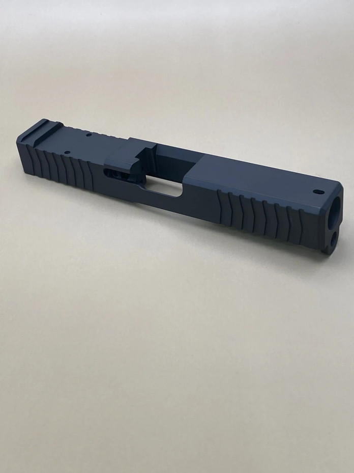GLOCK 19 Gen 3, BLACK, Stripped Slide, Serrated Beveled