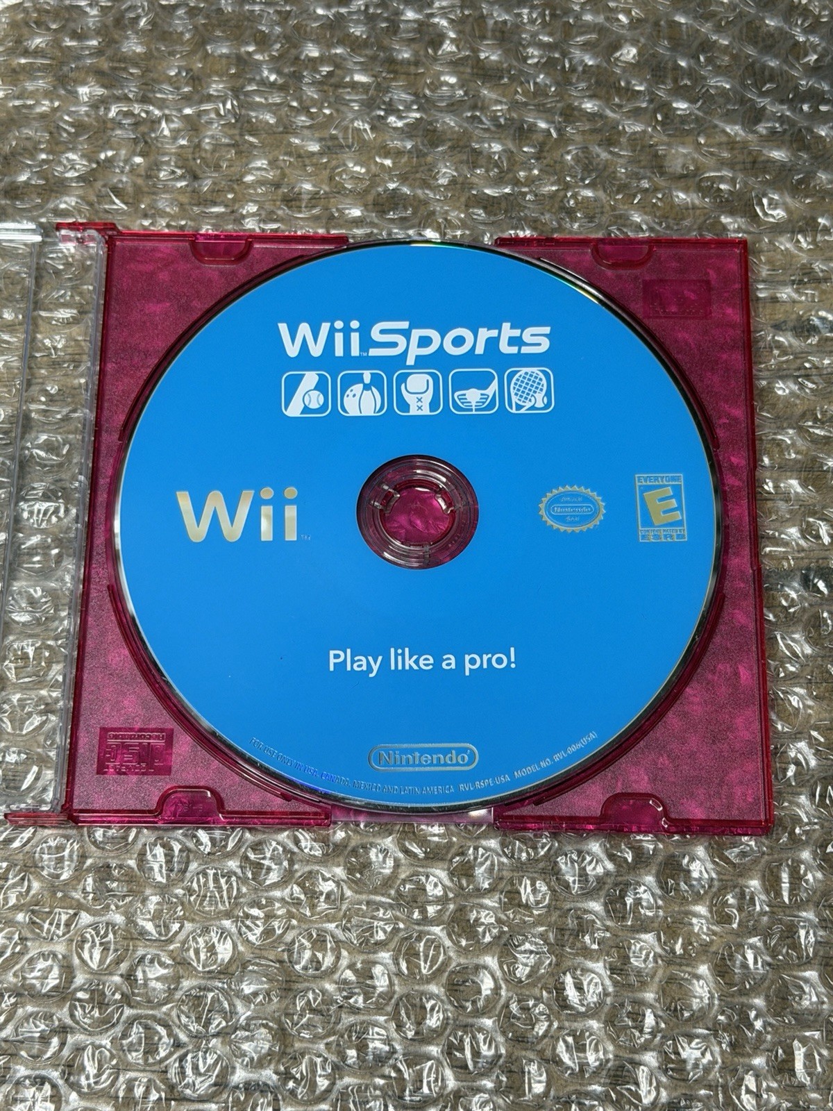 Wii Sports (Nintendo Wii, 2006) Disc Only - Tested & Working