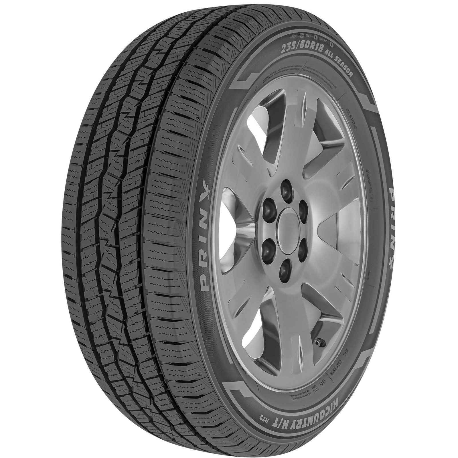 Prinx HiCountry HT2 Highway 235/55R20 102V SUV/Crossover Tire | Truck/SUV Hig...