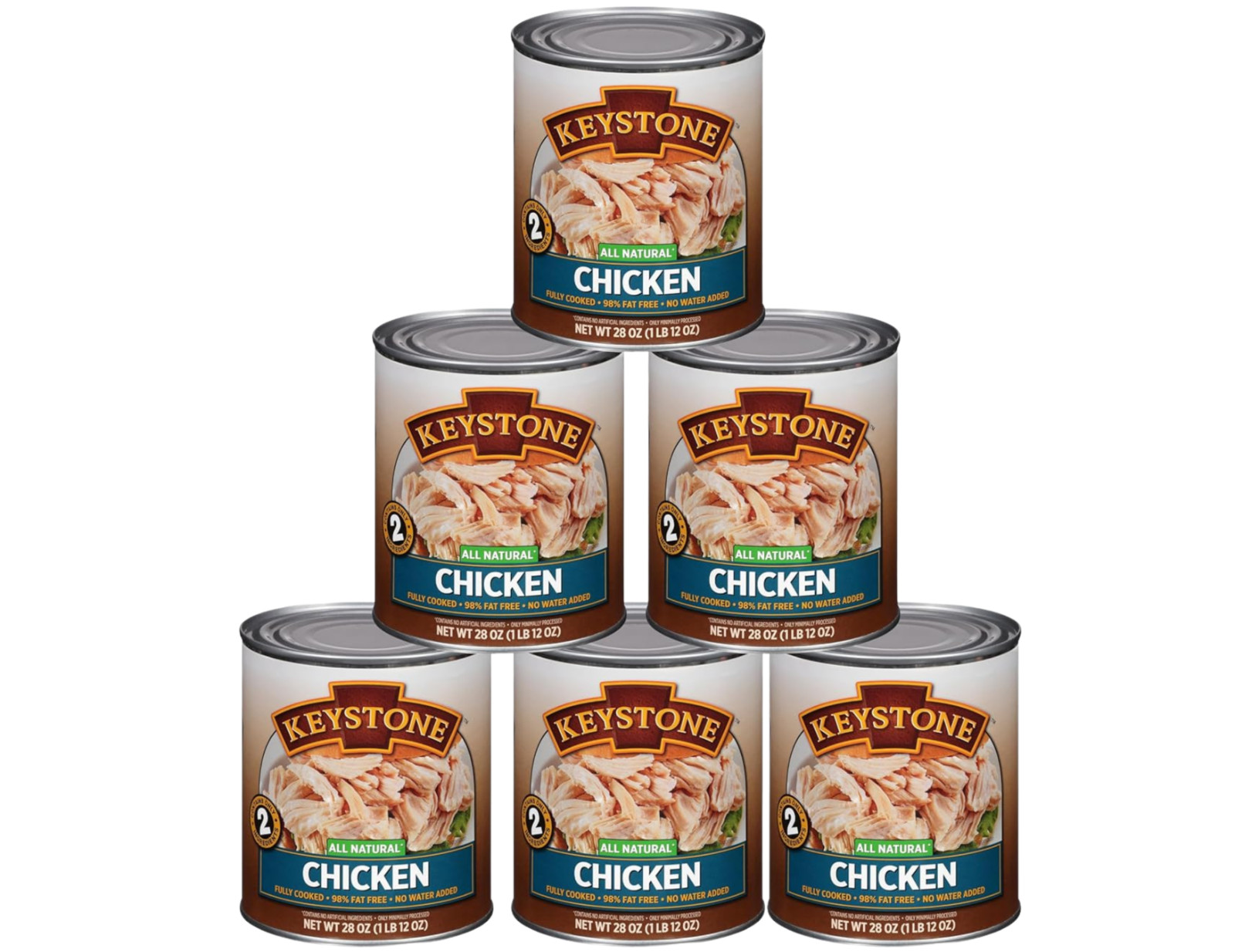 Keystone All Natural Chicken Canned -28 oz ,Free Shipping ( 6Cans ) Keystone All Natural Chicken Canned -28 oz ,Free Shipping ( 6Cans )