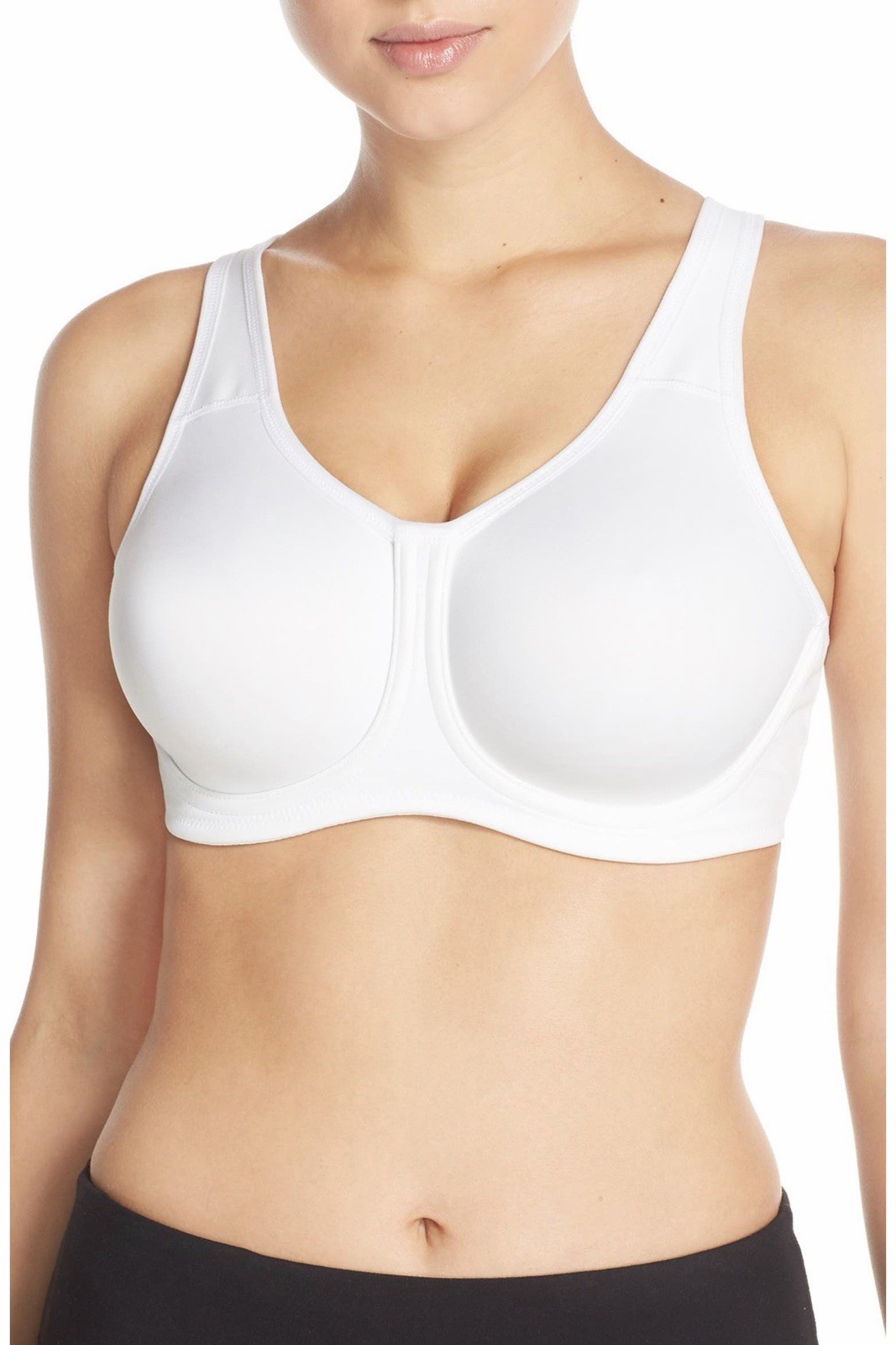 New Wacoal Simone 855170 Underwire Sports Bra, White Size 36DDD New Wacoal Simone 855170 Underwire Sports Bra, White Size 36DDD