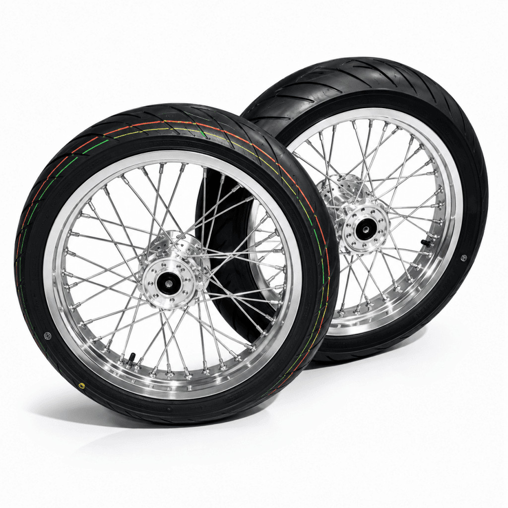 17-Inch eMoto SuperMoto Wheelset - 79Bike, Sur-Ron & E Ride Pro