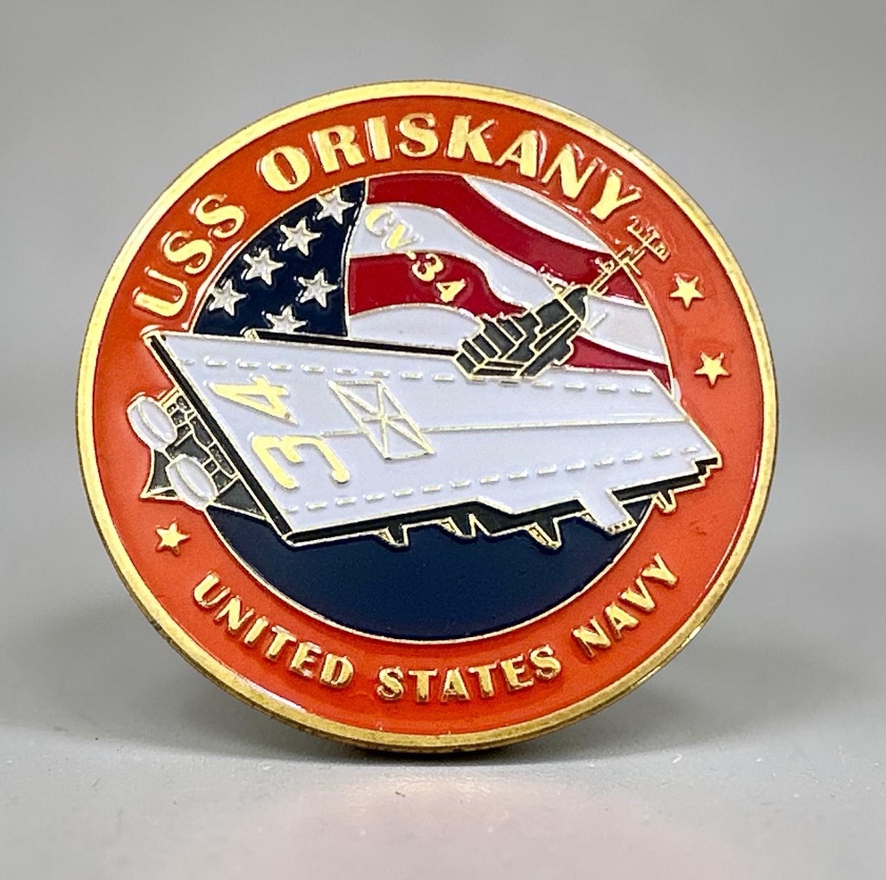 US NAVY - USS ORISKANY / CV-34 Challenge Coin ·IN STOCK· ·FAST SHIPPING· ·NEW· US NAVY - USS ORISKANY / CV-34 Challenge Coin ·IN STOCK· ·FAST SHIPPING· ·NEW·