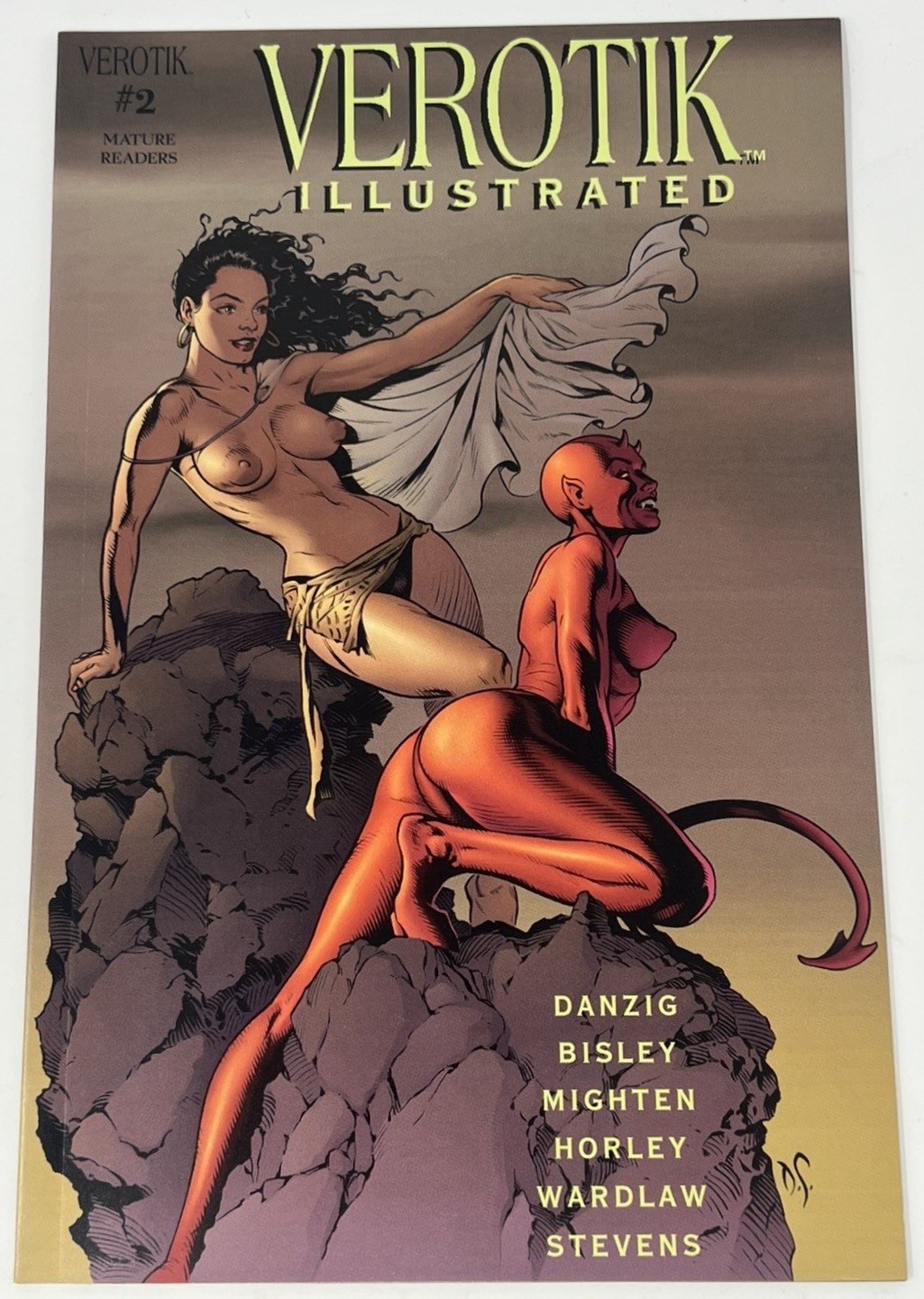 Verotik Illustrated #2 Danzig, Bisley, Mighten, Horley, Etc. + Satanika Illustr. Verotik Illustrated #2 Danzig, Bisley, Mighten, Horley, Etc. + Satanika Illustr.