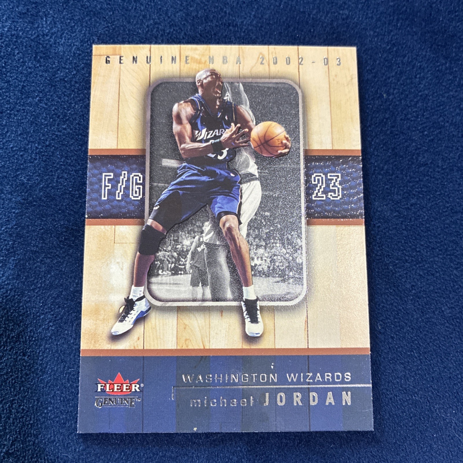 2002-03 Fleer Genuine #23 Michael Jordan