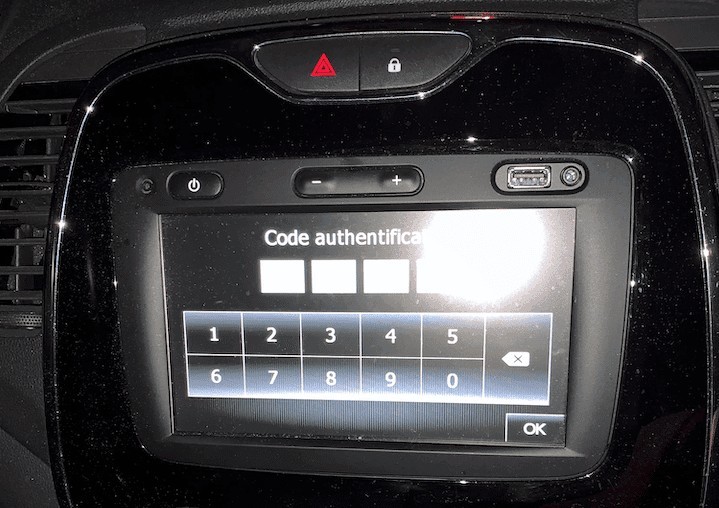 RENAULT DACIA RADIO CODE UNLOCK ALL MODELS CAPTUR MEGANE SCENIC UNLOCK CODE 