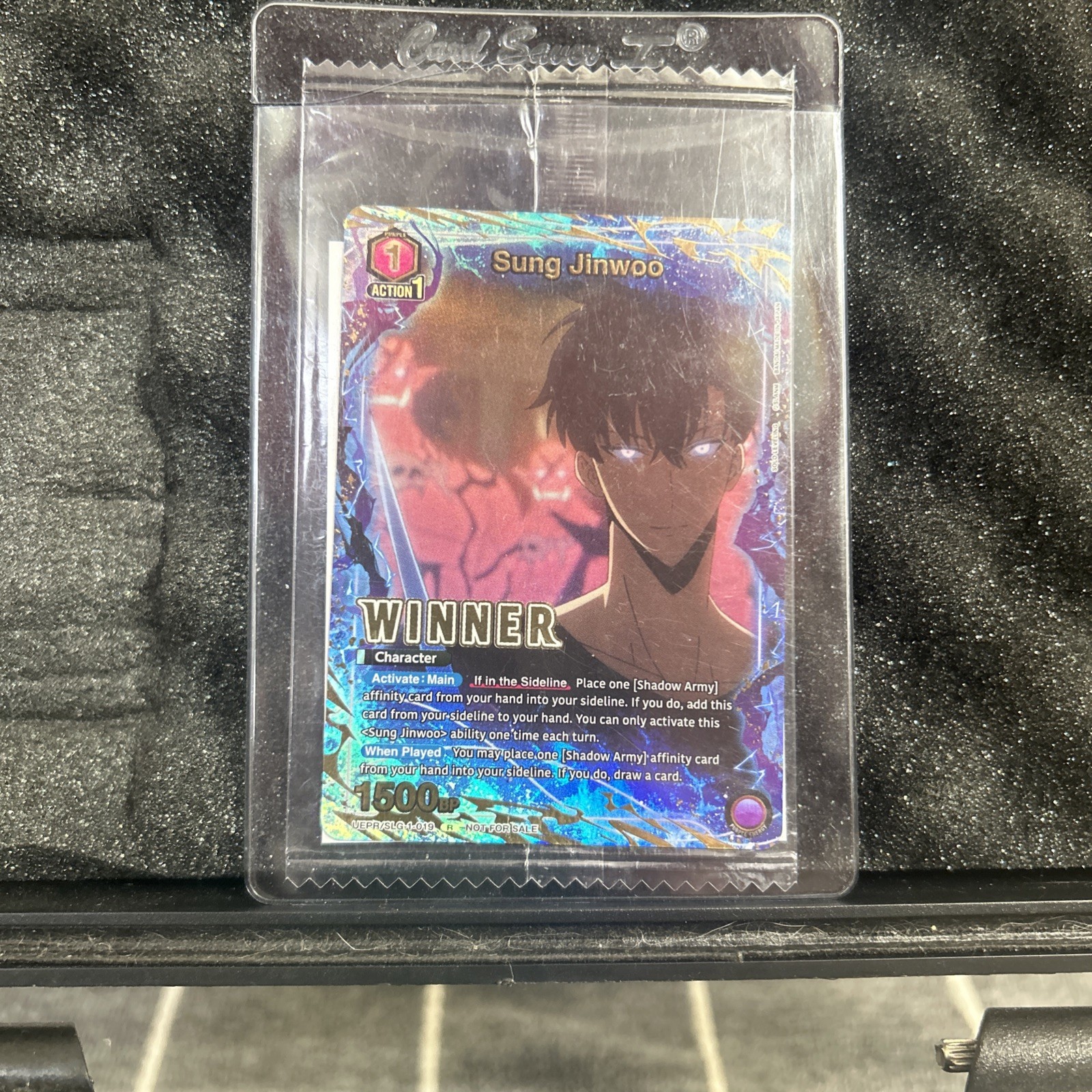 Union Arena Solo Leveling Sung Jinwoo Winner UEPR/SLG-1-019 Sealed New