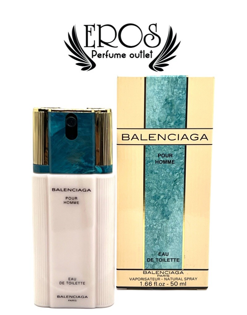 BALENCIAGA POUR HOMME 1.66 Oz 50ML .EDT Spray In Box VINTAGE 💯 Authentic BALENCIAGA POUR HOMME 1.66 Oz 50ML .EDT Spray In Box VINTAGE 💯 Authentic