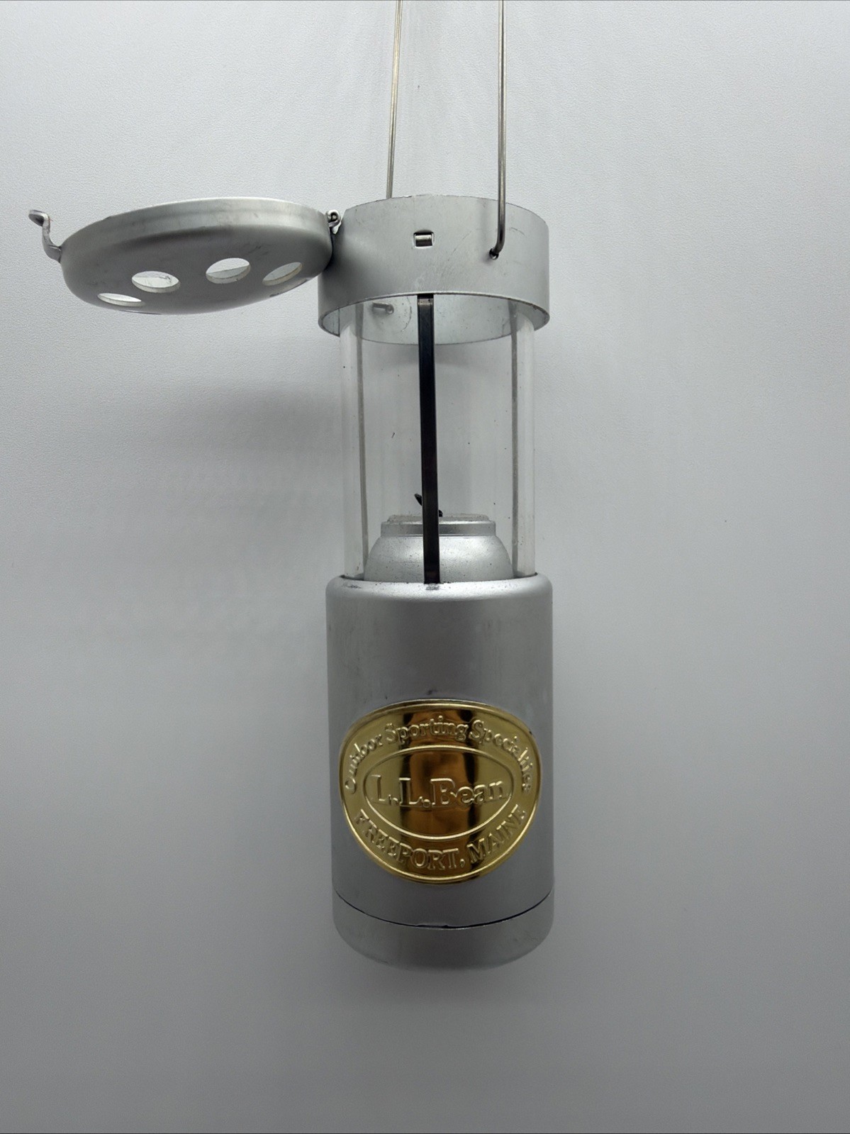 VTG LL Bean Camping & Hiking Alpine Candle Lantern Aluminum Japan VTG LL Bean Camping & Hiking Alpine Candle Lantern Aluminum Japan