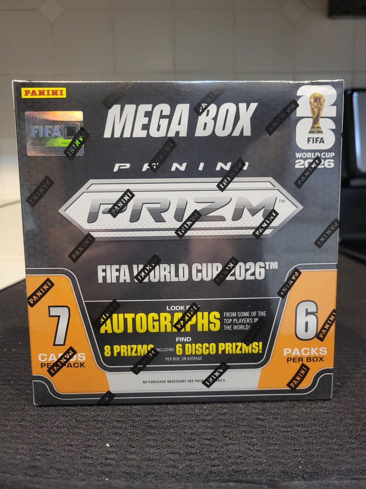 2026 PRIZM FIFA WORLD CUP 2026 SOCCER MEGA BOX FACTORY SEALED DISCO 42 cards
