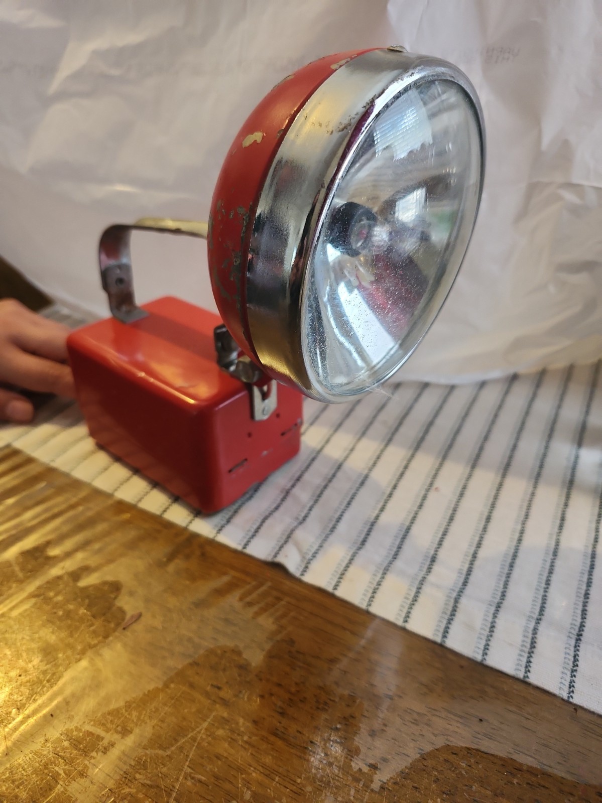 Vtg Delta Power Top Lantern Delta Electric Company. Haven\'t checked If It Works Vtg Delta Power Top Lantern Delta Electric Company. Haven\'t checked If It Works