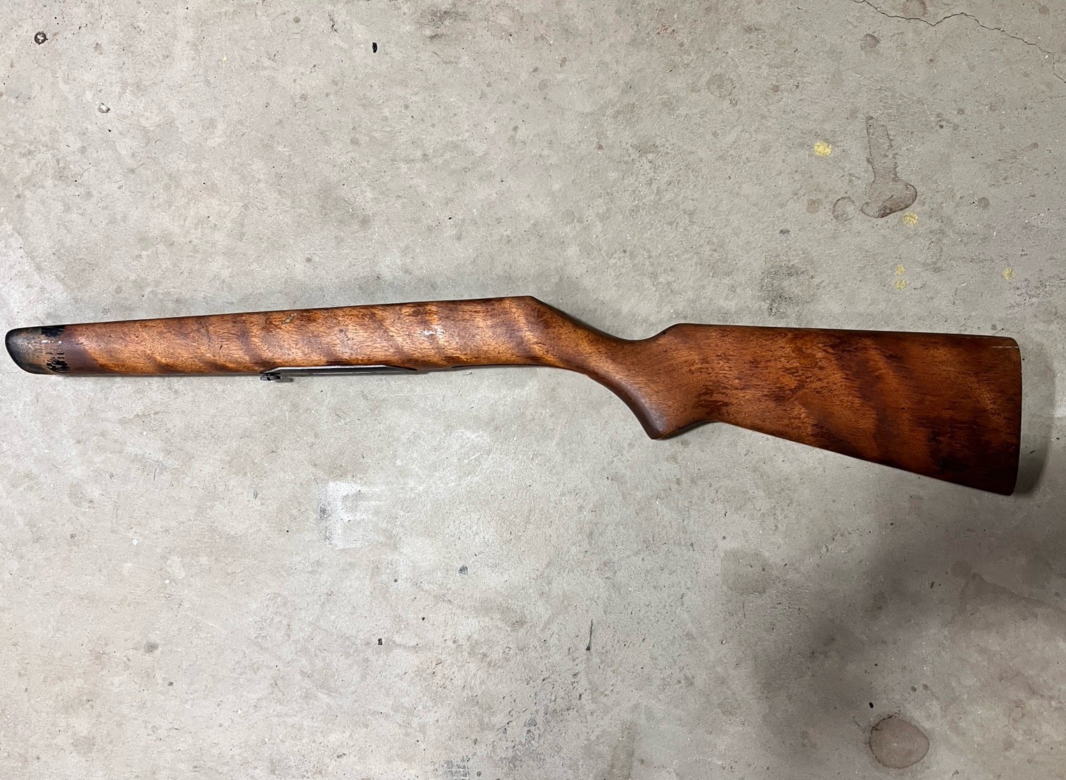 Vintage Springfield Stevens Model 84C Early Style Wood Rifle Stock Vintage Springfield Stevens Model 84C Early Style Wood Rifle Stock