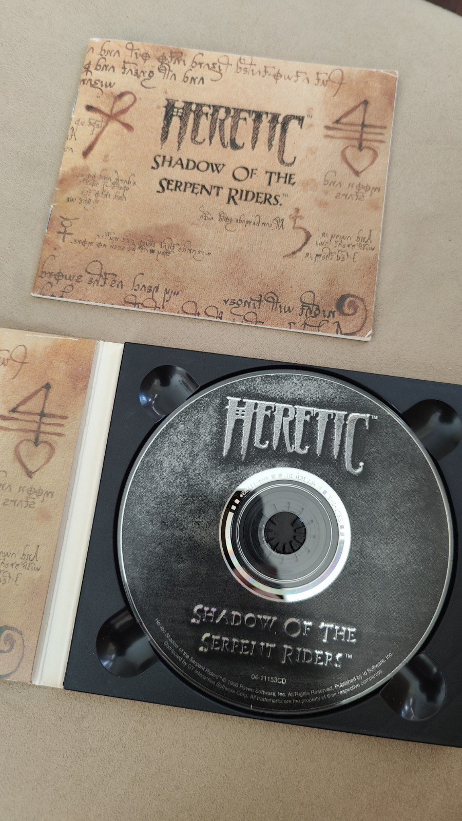Heretic Shadow of the Serpent Riders PC Game 1996 3D First Person Shooter