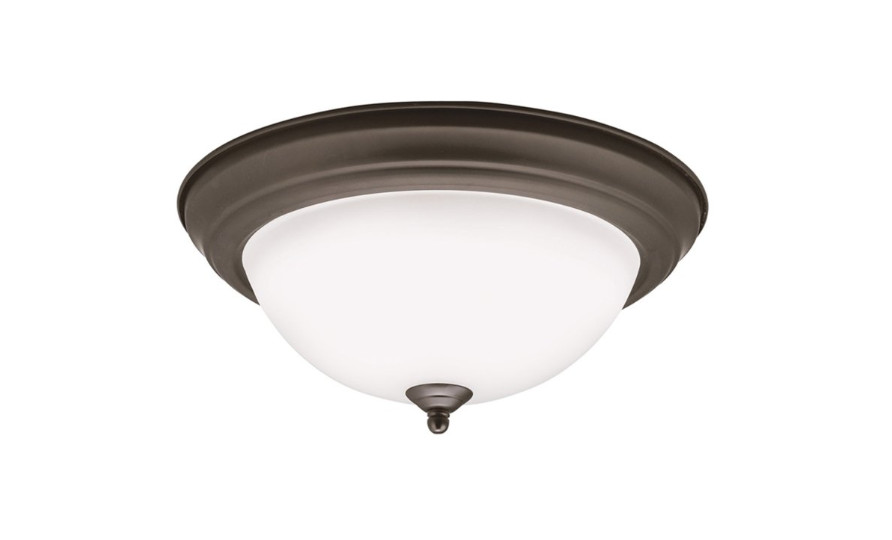 Kichler 8112OZLEDR Flush Mount Light In Olde Bronze
