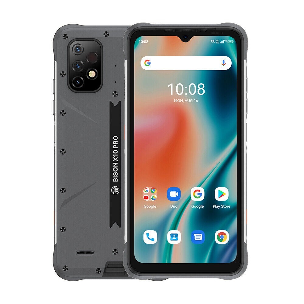 UMIDIGI BISON X10 Pro 4GB+128GB 6.53\'\' Unlocked Rugged Smartphone