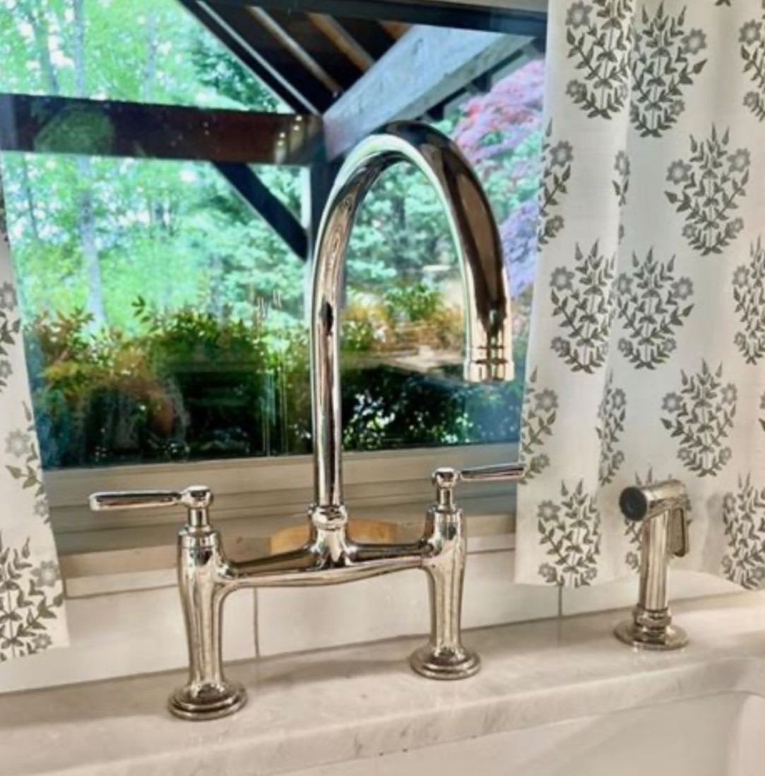 Kohler K-28356-SN Edalyn™ Bridge Kitchen Faucet w/ Sprayer Polished Nickel Kohler K-28356-SN Edalyn™ Bridge Kitchen Faucet w/ Sprayer Polished Nickel